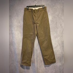 Dickies 874 Original Fit Flex Work Pants Size 31x32 Brown